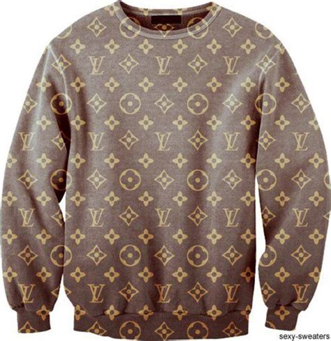 brown lv hoodie|Sweaters, Sweatshirts & Hoodies for Men .